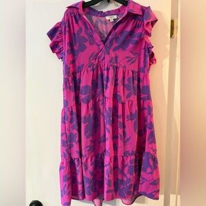 Pink & Purple Boutique Dress